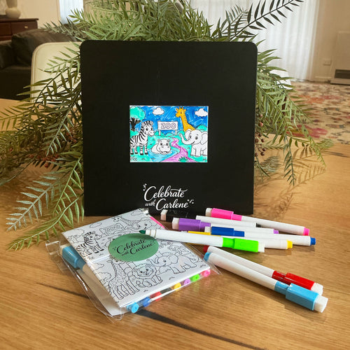 *NEW* Colouring In Magnet Sets