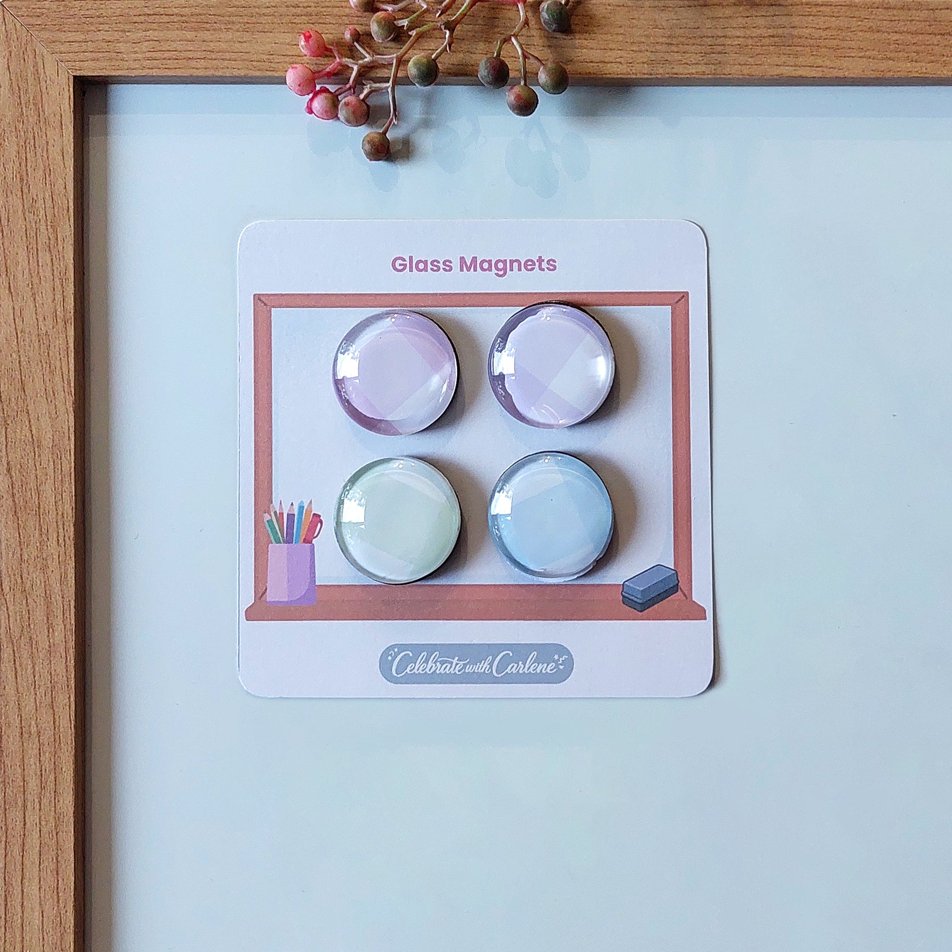 Glass Magnets - Classroom