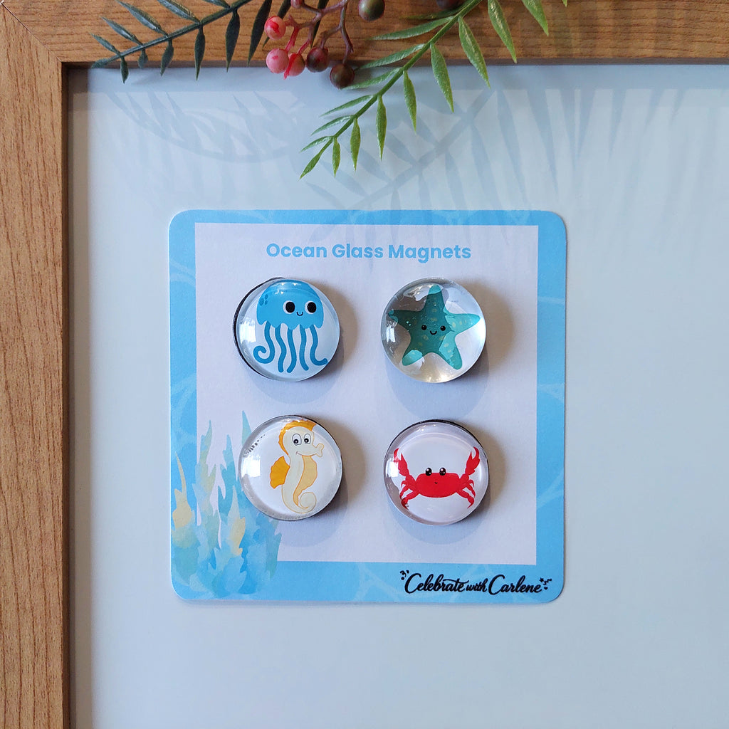 Glass Magnets - Kids Edition
