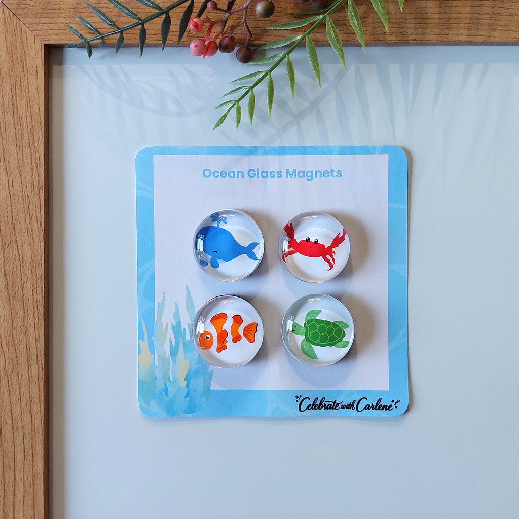 Glass Magnets - Kids Edition