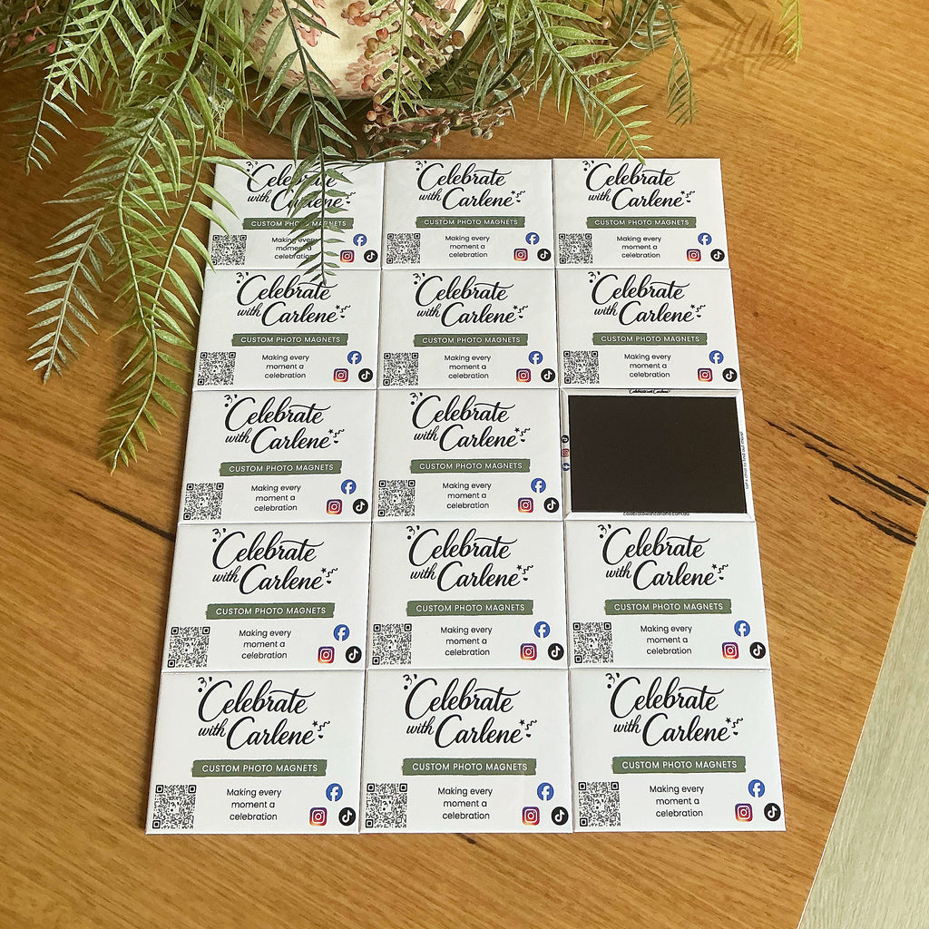 *NEW* Rectangle Magnet 9x6.5cm - bulk