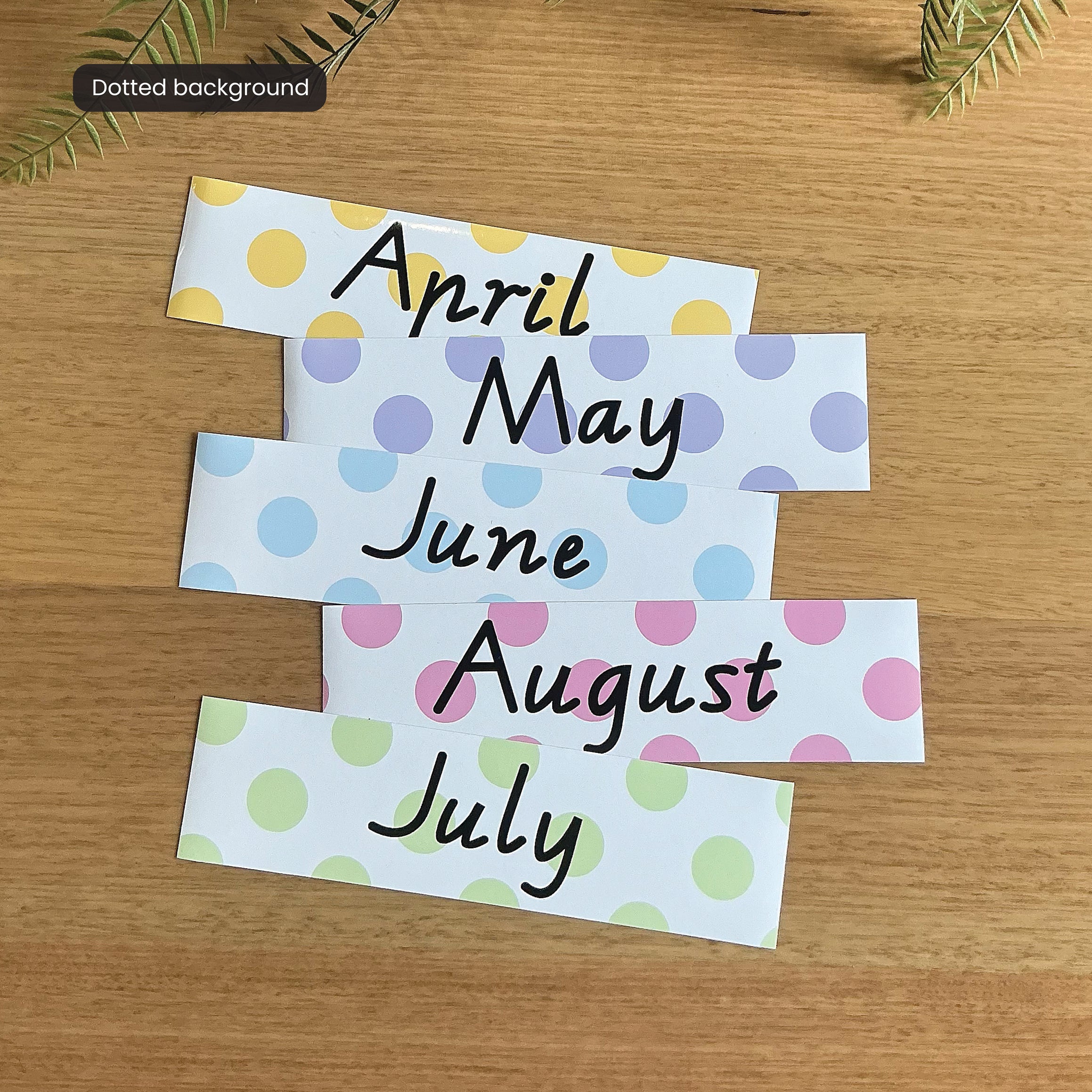 Daily Calendar (61 piece set)